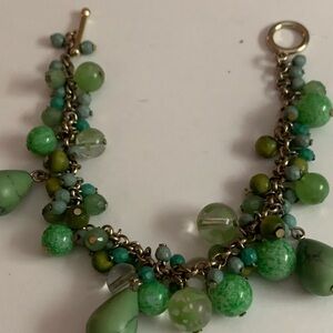 Green Beaded Bracelet